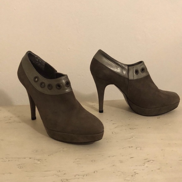 Stuart Weitzman Suede High Heel Ankle Boots Size 6 - Picture 1 of 7